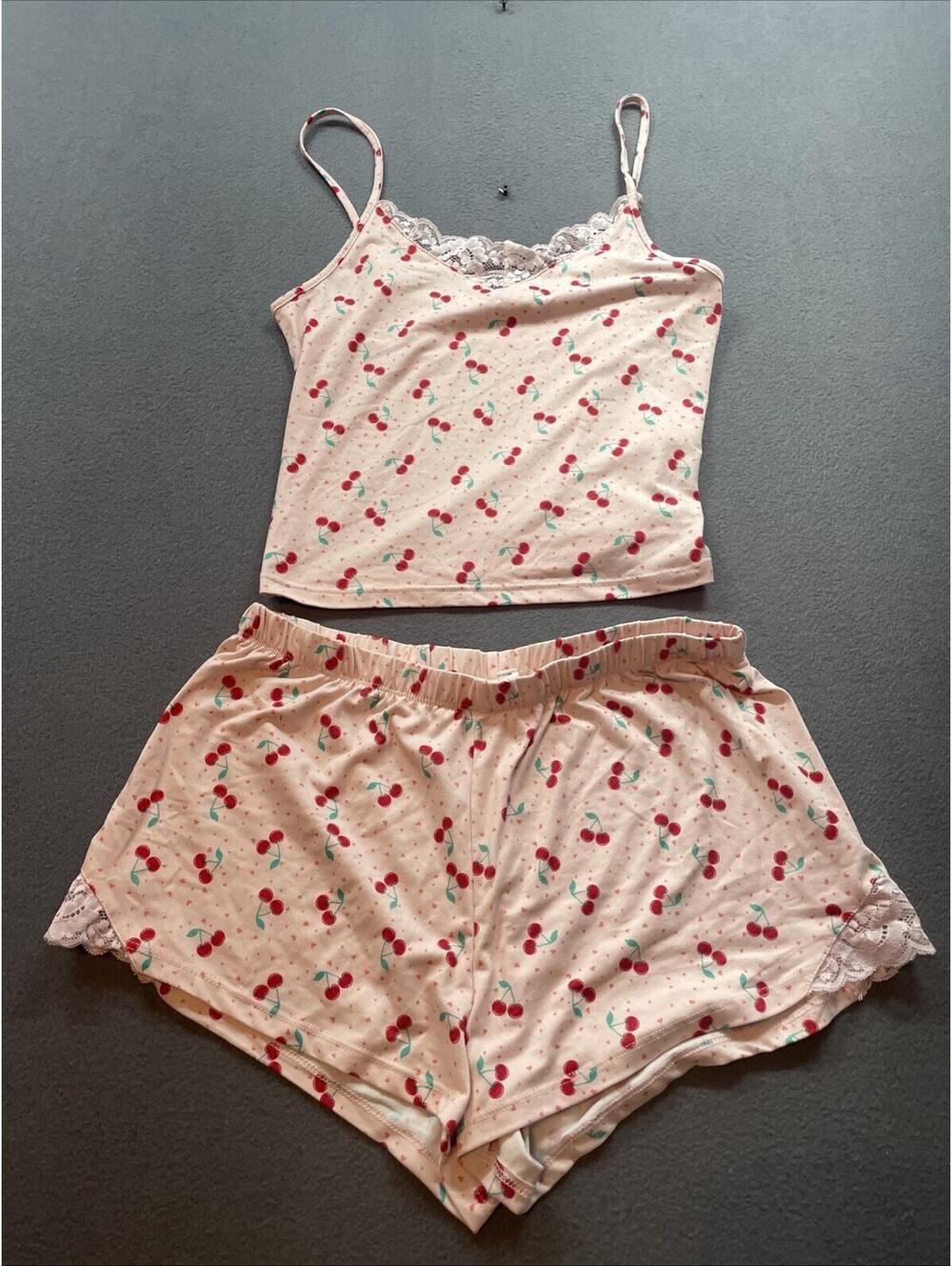 girls pajama short set by weekend Edition size S/XS